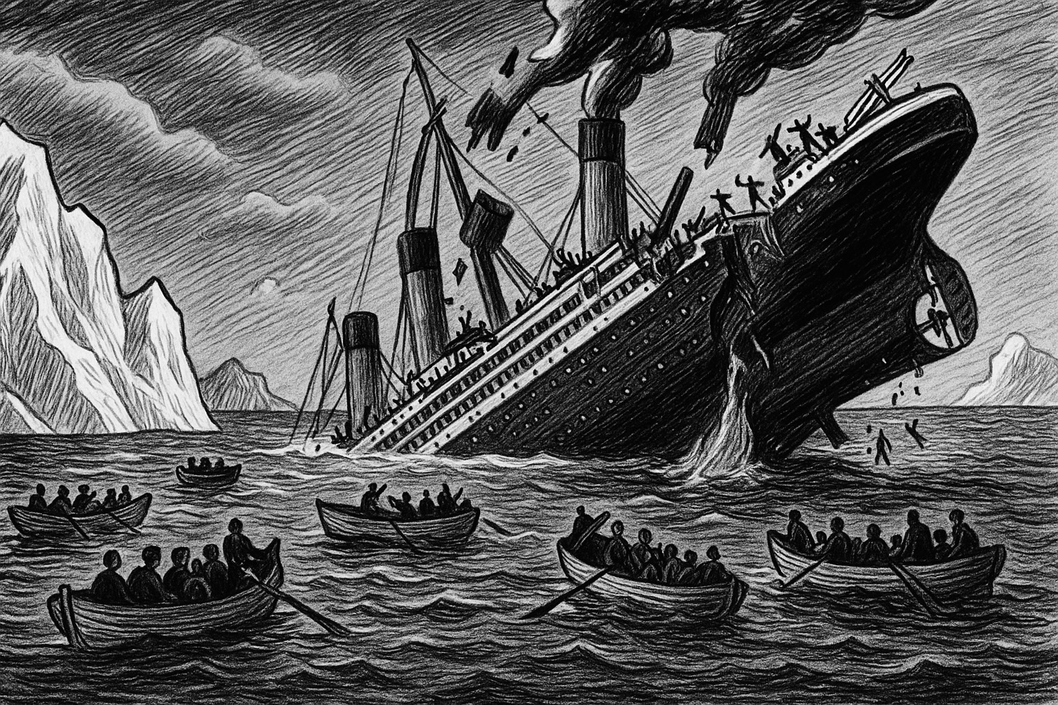 下行世界 | 从泰坦尼克看下行时代生存